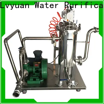 Lvyuan titanium stainless filter housing manufacturer for sea water desalination 1