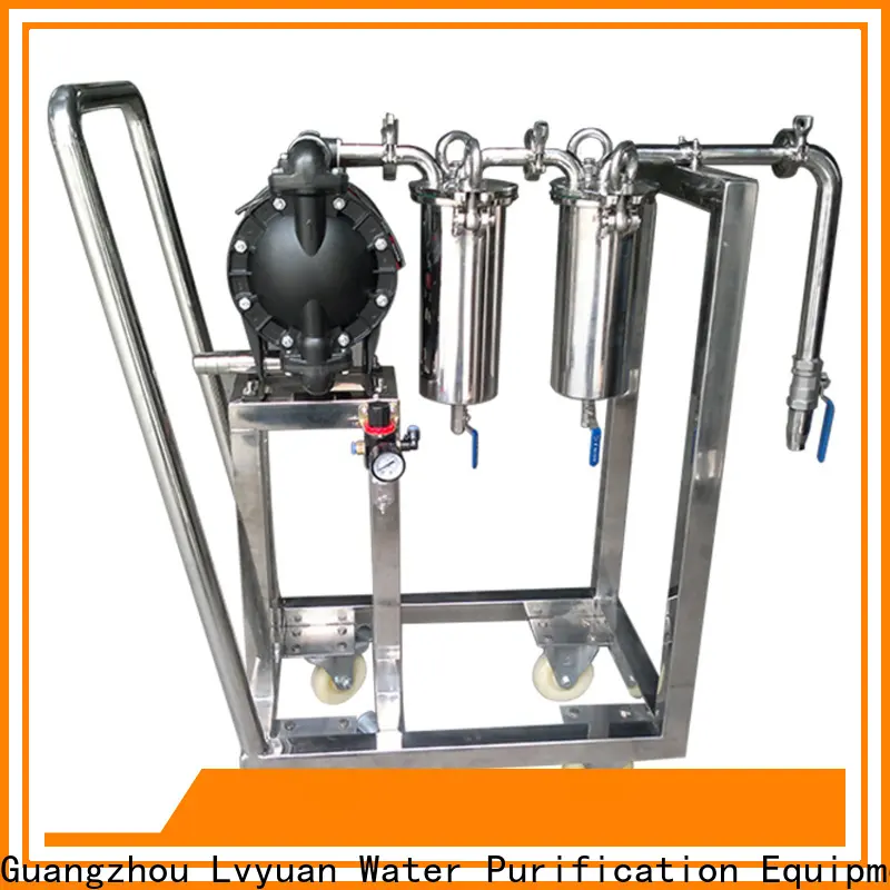 Lvyuan best ss bag filter housing rod for industry 1