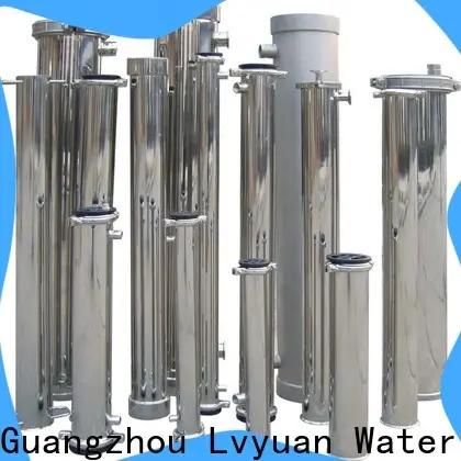 high end ss bag filter housing with core for sea water treatment 1
