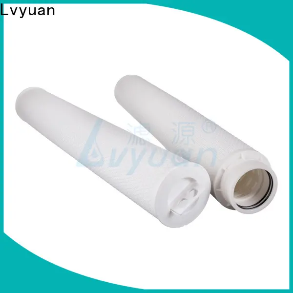 Lvyuan water high flow pleated filter cartridge manufacturer for industry 1