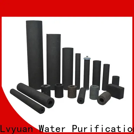 Lvyuan sintered powder metal filter rod for food and beverage 1