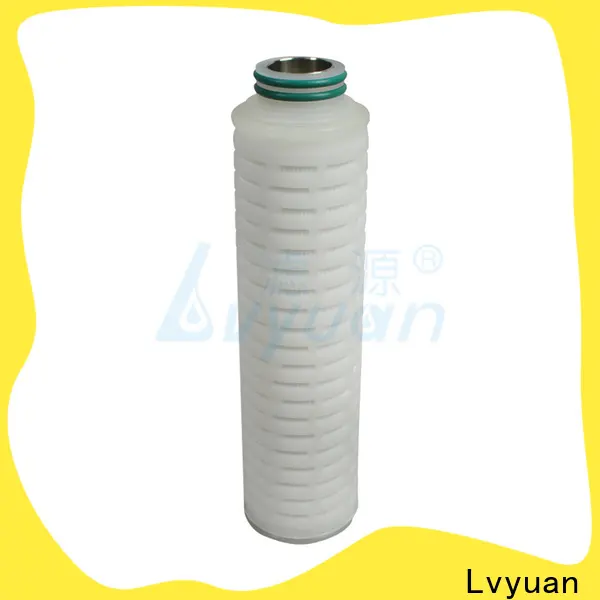 Lvyuan ptfe pleated filter replacement for food and beverage 1