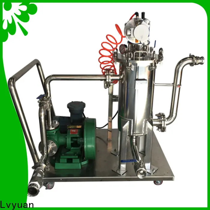 Lvyuan efficient stainless steel filter housing with core for oil fuel 1