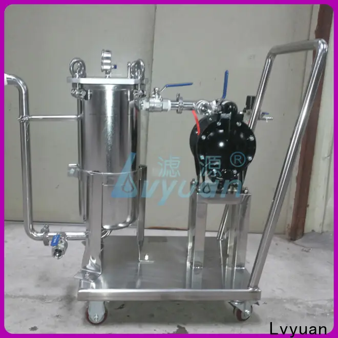 Lvyuan ss filter housing manufacturer for sea water treatment 1