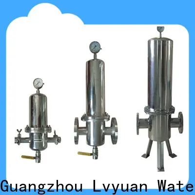 Lvyuan titanium stainless steel water filter housing with fin end cap for industry1 1