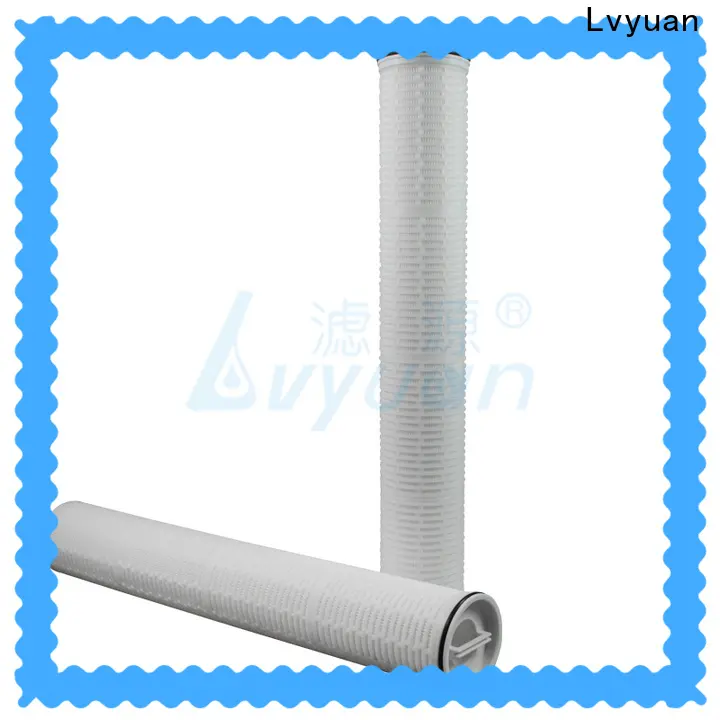 Lvyuan high flow pleated filter cartridge park for sea water desalination2 1