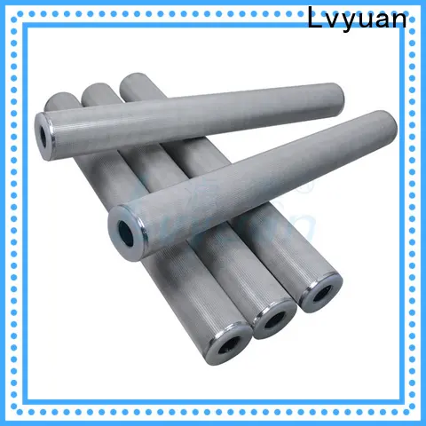 Lvyuan activated carbon sintered ss filter manufacturer for industry1 1
