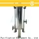 high end stainless steel bag filter housing with fin end cap for sea water desalination 1