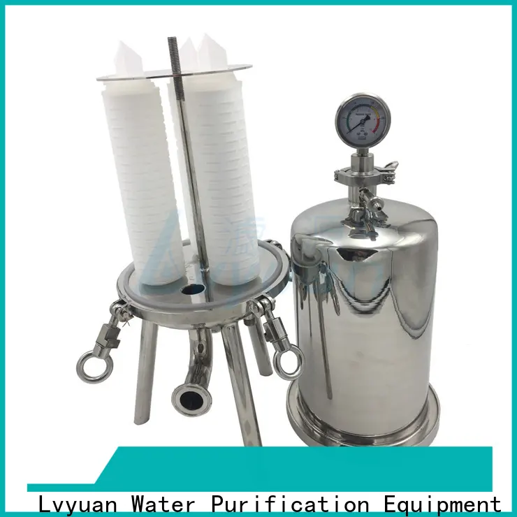 Lvyuan stainless steel filter housing manufacturer for food and beverage3 1