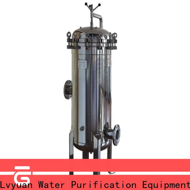 Lvyuan stainless steel bag filter housing with core for oil fuel 1