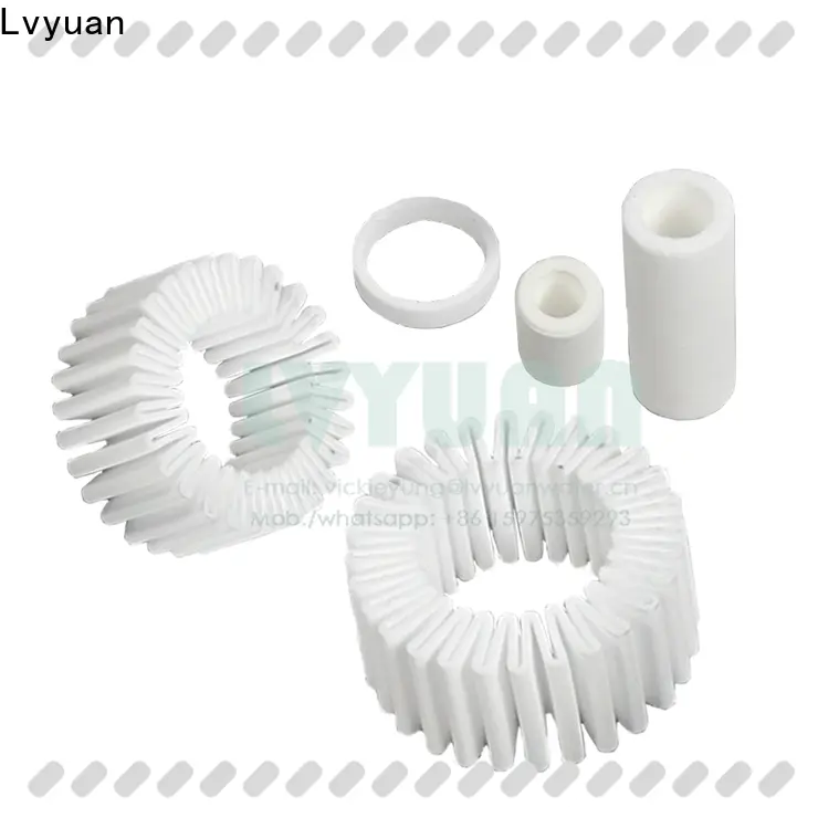 Lvyuan sintered plastic filter rod for food and beverage 1