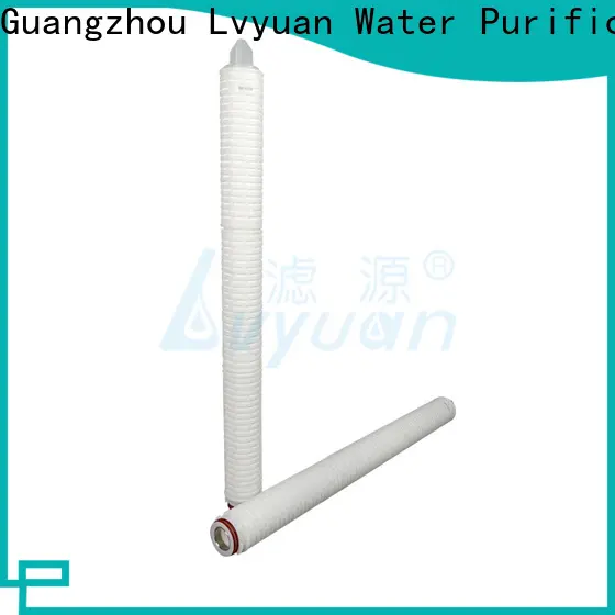 Lvyuan water pleated water filter cartridge supplier for sea water desalination 1
