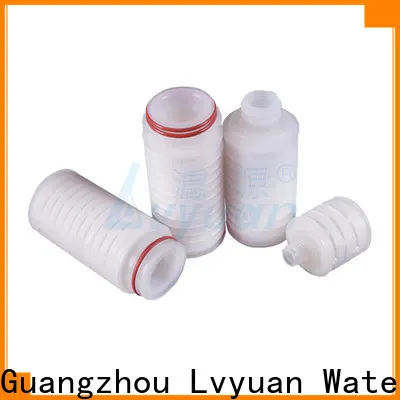 Lvyuan nylon pleated water filters supplier for liquids sterile filtration 1