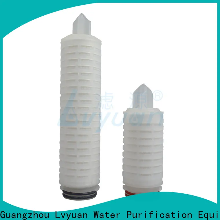 Lvyuan pvdf pleated filter manufacturers supplier for industry 1
