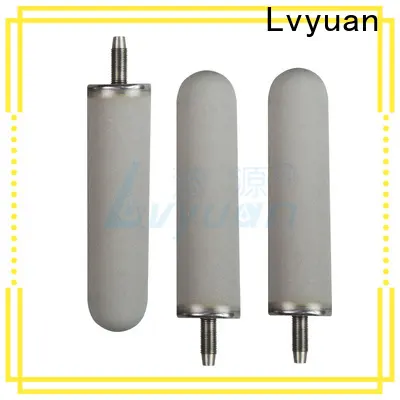 titanium sintered filter cartridge manufacturer for food and beverage 1