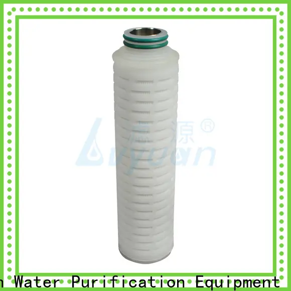 Lvyuan nylon pleated water filter cartridge supplier for organic solvents 1