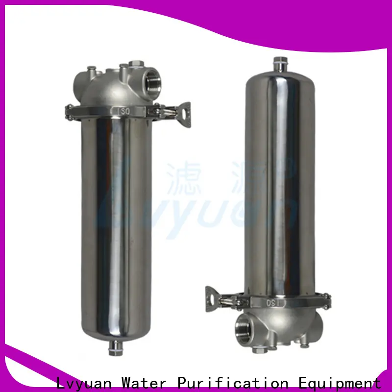 porous stainless steel cartridge filter housing housing for sea water desalination 1