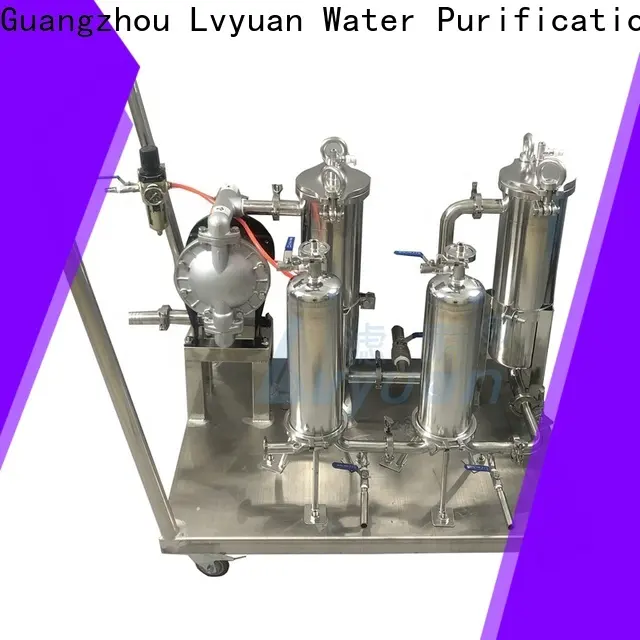 Lvyuan titanium ss cartridge filter housing with core for sea water treatment 1