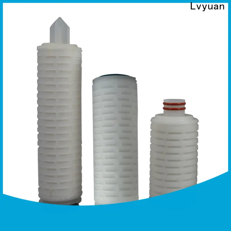 Lvyuan pleated filter element with stainless steel for diagnostics1 1
