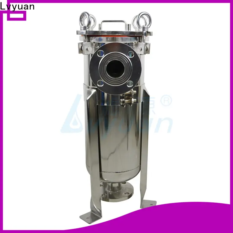 titanium stainless water filter housing with fin end cap for sea water treatment 1