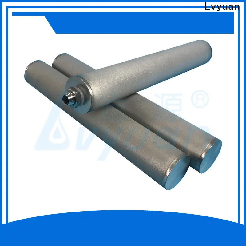 activated carbon sintered filter cartridge supplier for sea water desalination 1