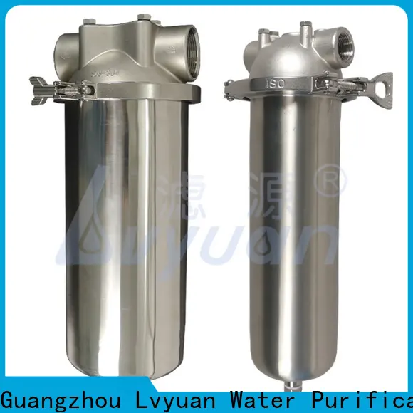 Lvyuan stainless water filter housing with core for food and beverage 1
