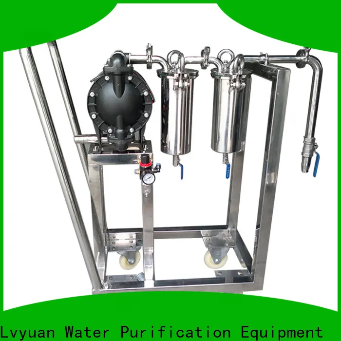 porous stainless filter housing with fin end cap for sea water treatment 1