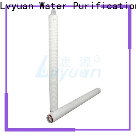 Lvyuan pleated water filters manufacturer for organic solvents2 1