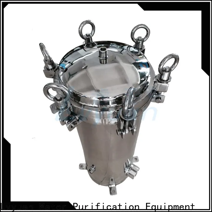 Lvyuan porous stainless steel water filter housing manufacturer for food and beverage 1