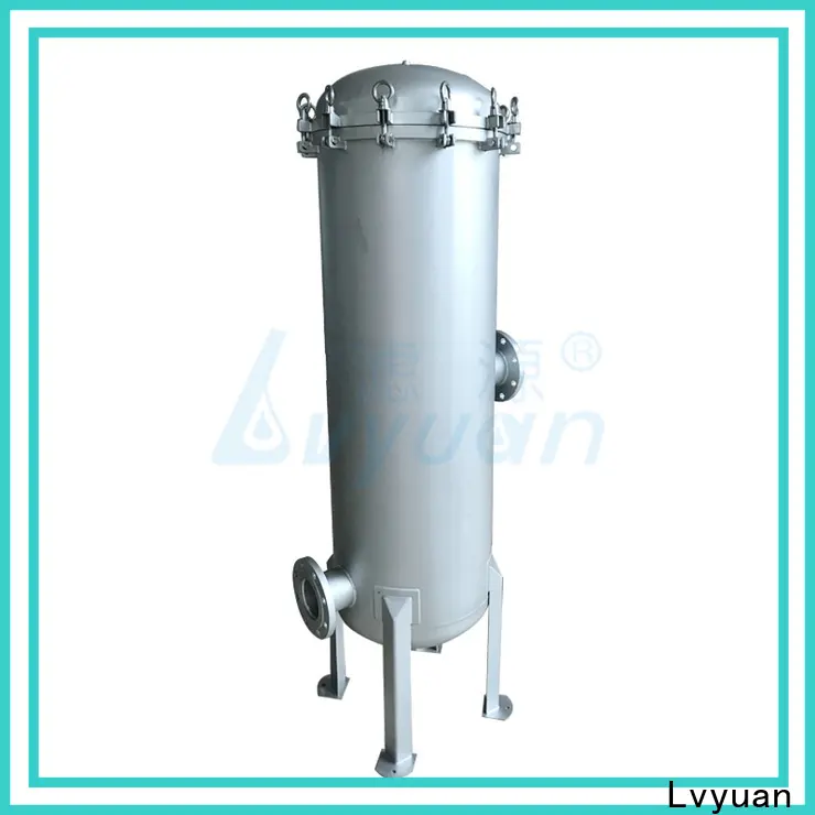 Lvyuan porous ss cartridge filter housing rod for food and beverage 1
