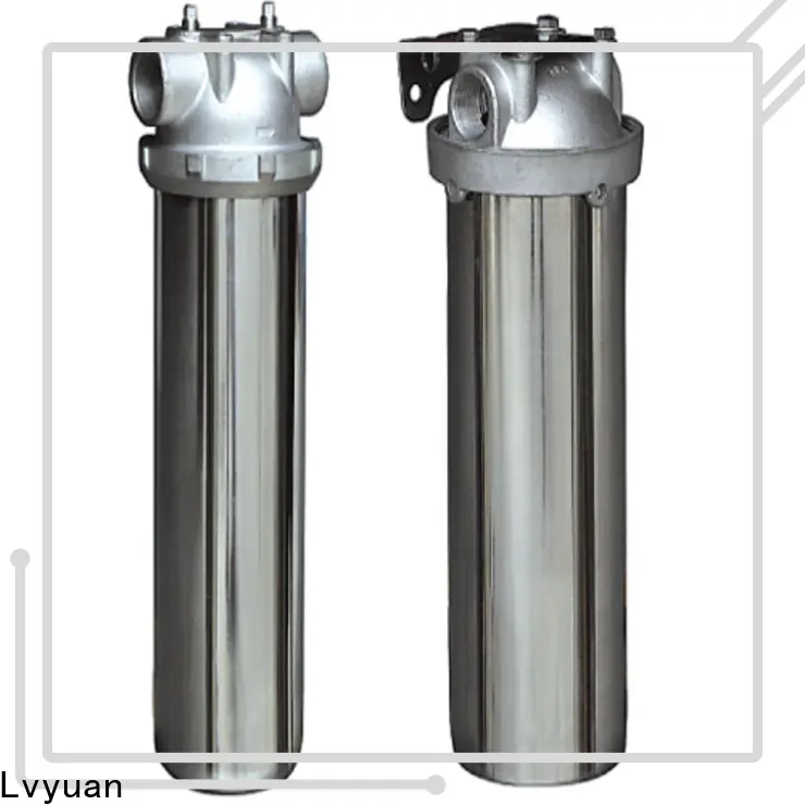 Lvyuan titanium stainless water filter housing with core for food and beverage 1