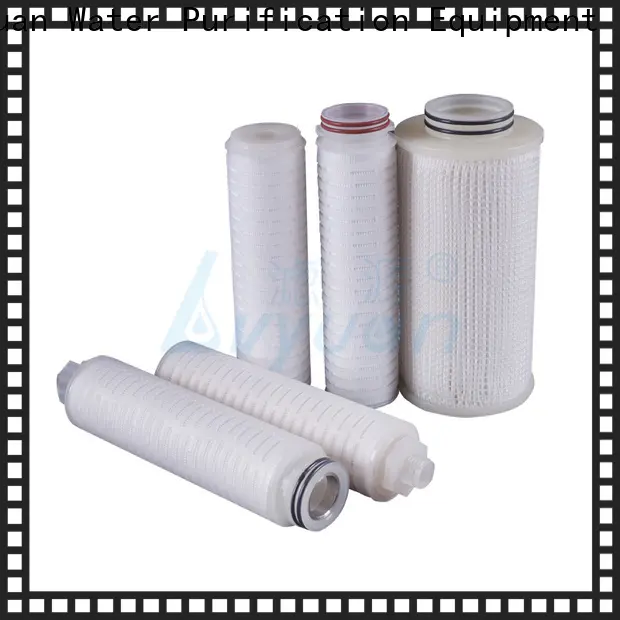 Lvyuan ptfe pleated water filter cartridge supplier for sea water desalination 1