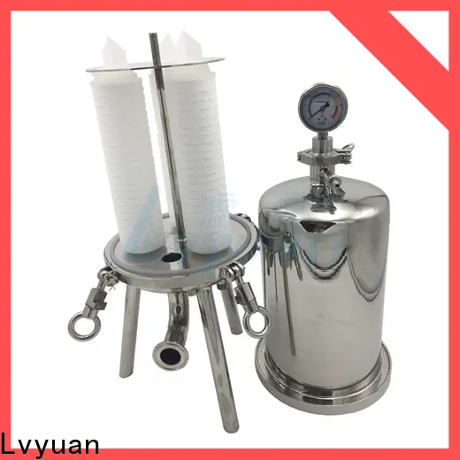 high end ss cartridge filter housing with fin end cap for oil fuel 1