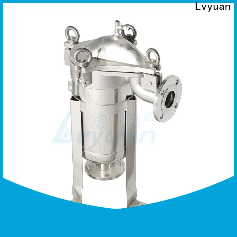 Lvyuan porous stainless steel bag filter housing housing for sea water desalination1 1