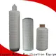 Lvyuan membrane pleated water filter cartridge with stainless steel for organic solvents 1