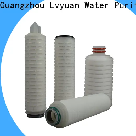 water pleated filter cartridge with stainless steel for liquids sterile filtration 1