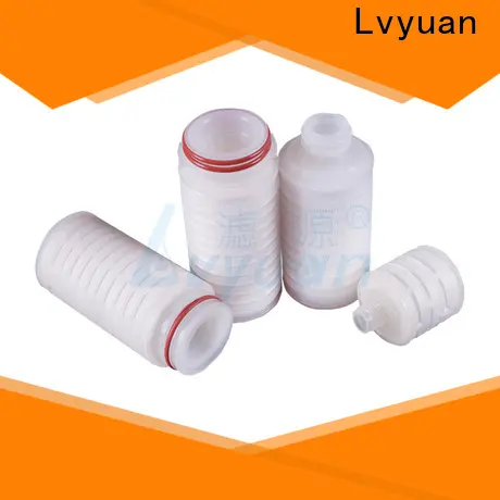 Lvyuan pleated filter cartridge suppliers with stainless steel for industry1 1