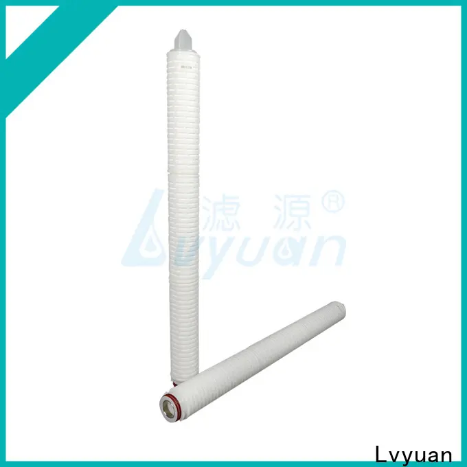 Lvyuan pvdf pleated water filters supplier for diagnostics 1