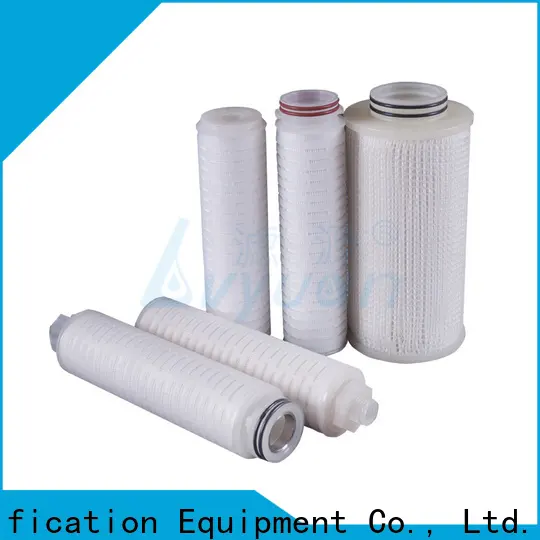 Lvyuan nylon pleated filter element with stainless steel for food and beverage 1