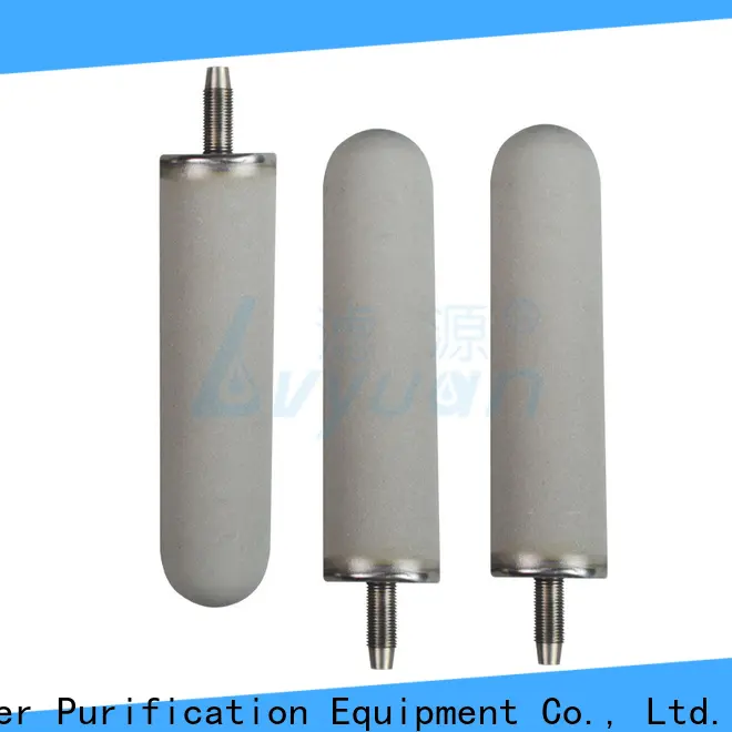 Lvyuan sintered stainless steel filter rod for sea water desalination3 1