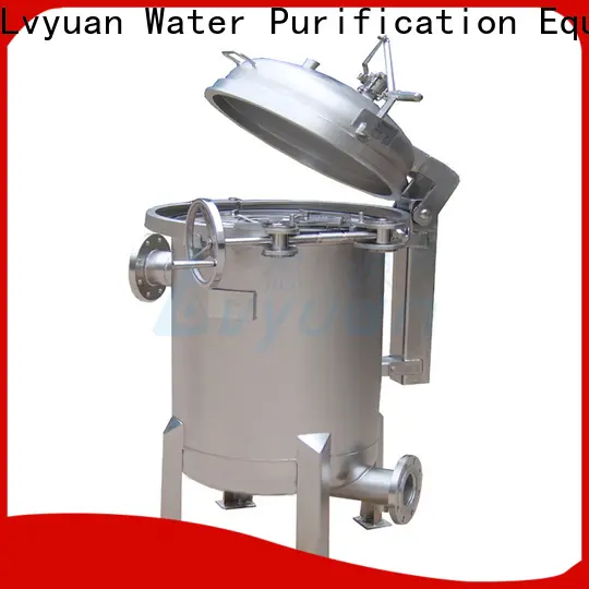 Lvyuan porous stainless steel bag filter housing housing for industry 1