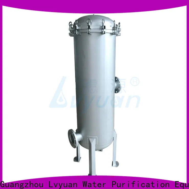 efficient stainless steel filter housing manufacturers with fin end cap for sea water treatment 1