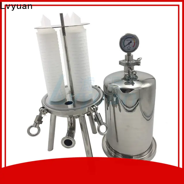 Lvyuan porous stainless steel water filter housing rod for sea water desalination 1