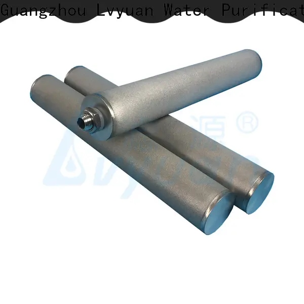 Lvyuan activated carbon sintered filter cartridge rod for sea water desalination1 1