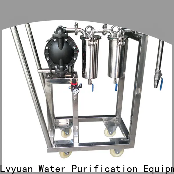 efficient stainless steel bag filter housing rod for sea water treatment 1
