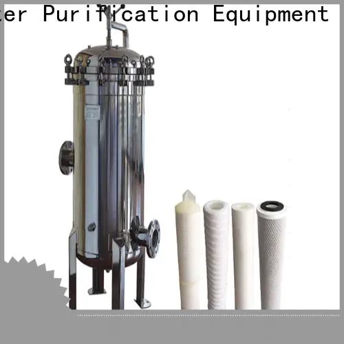 high end stainless steel filter housing with fin end cap for sea water treatment 1