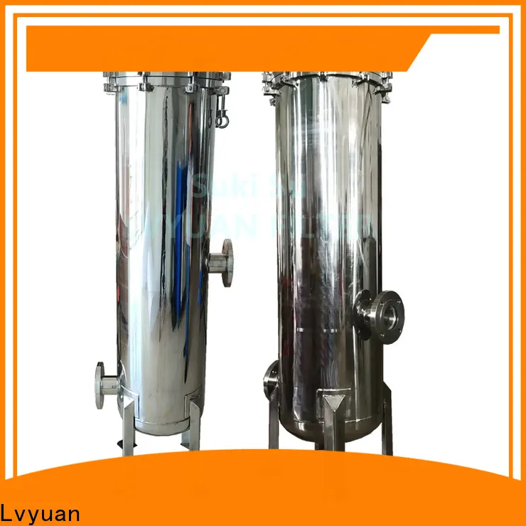 Lvyuan stainless steel bag filter housing manufacturer for sea water treatment 1
