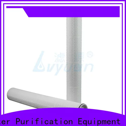 efficient high flow pleated filter cartridge supplier for sea water desalination 1