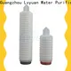 pvdf pleated filter cartridge suppliers manufacturer for liquids sterile filtration 1
