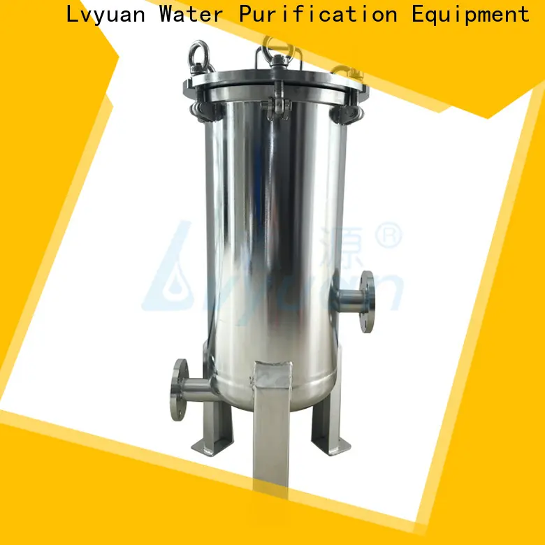 best stainless steel filter housing with fin end cap for oil fuel 1